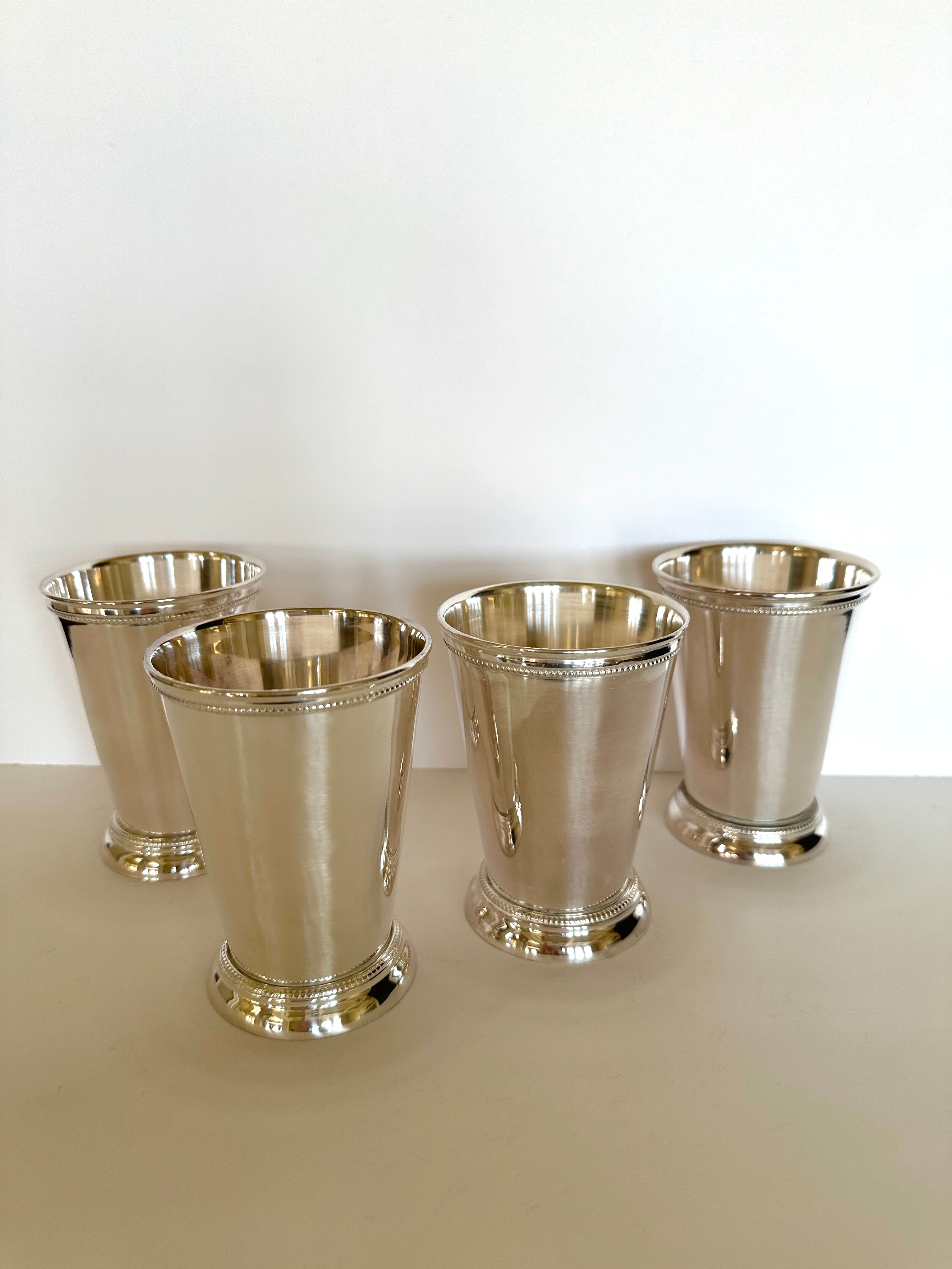 Vintage Mint Julep Cups by Towle  (set of 4)