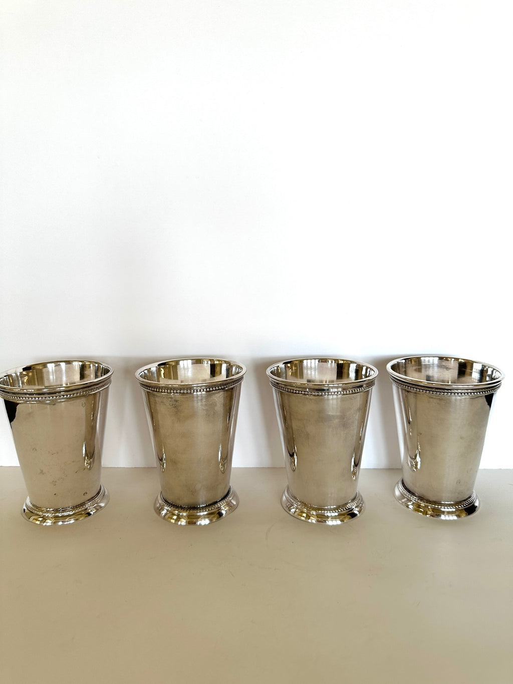 Vintage Mint Julep Cups by Towle  (set of 4)