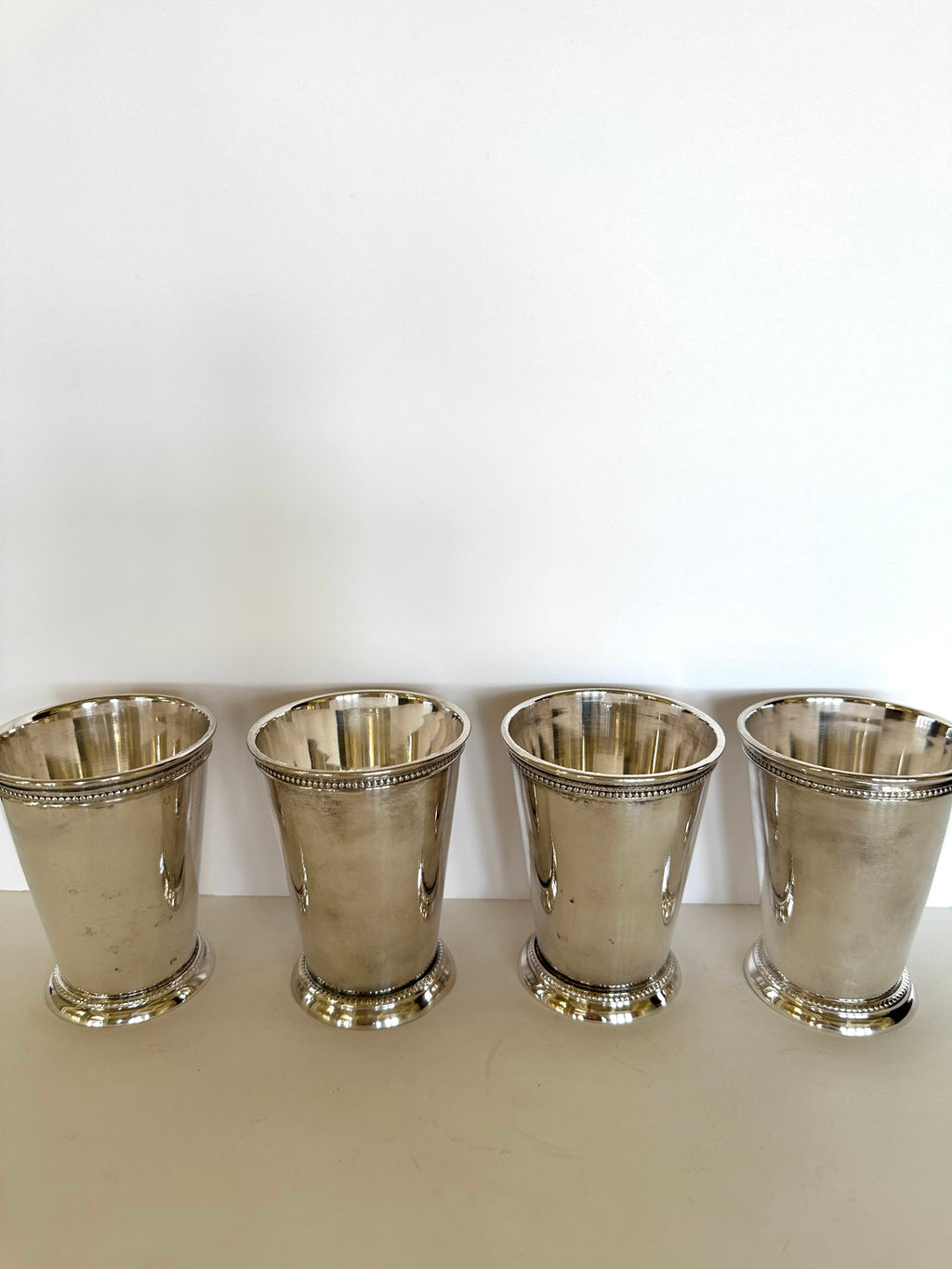 Vintage Mint Julep Cups by Towle  (set of 4)
