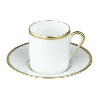Fontainebleau Coffee saucer, Gold