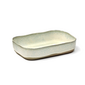 Set of 4 large deep plates, H5 x W15cm, Serax, La Nouvelle, White